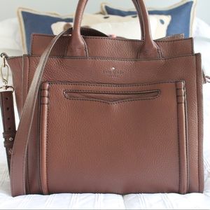 Brown Kate Spade tote
